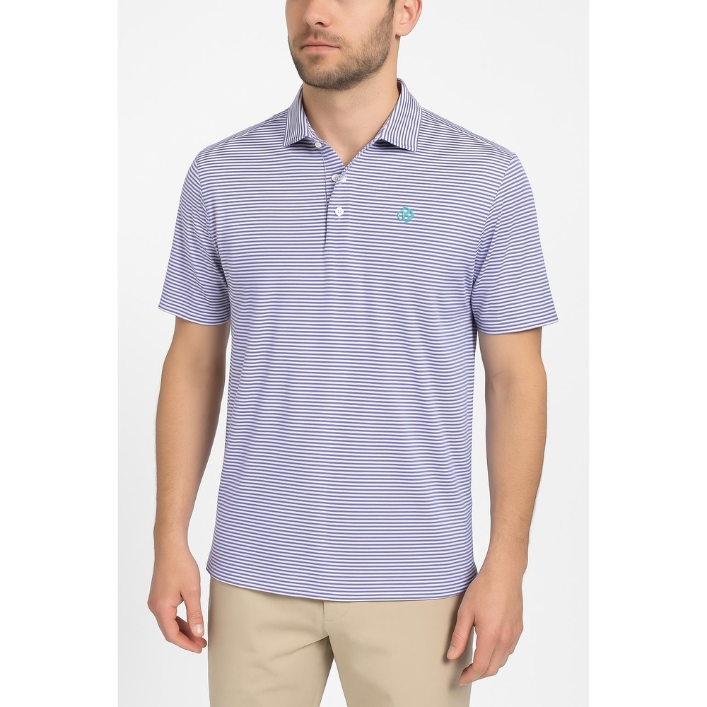 B. Draddy Sport Stretch Fabric Golf Polo Size Large